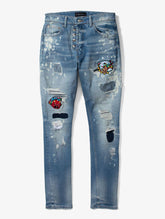 ART MEETS CHAOS Washington St Jeans at Gravity NYC